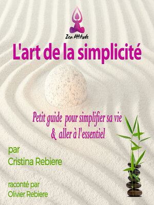 cover image of L'art de la simplicité